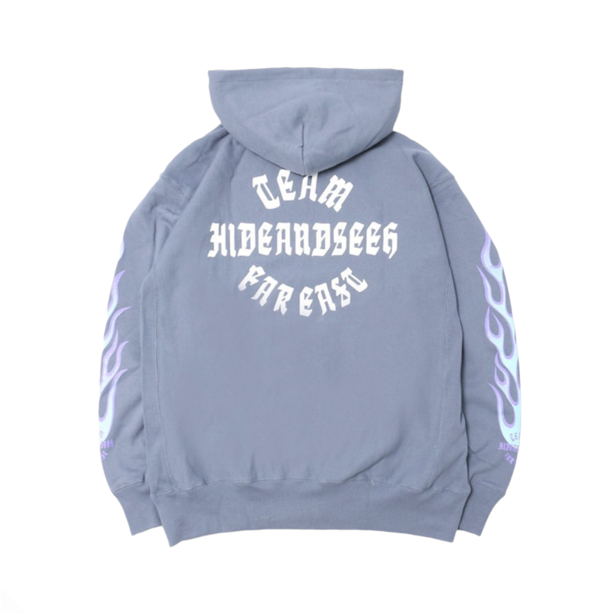 トップス HIDE AND SEEK Flame Hooded Sweat Shirt HIDEANDSEEK 「Flame Hooded Sweat Shirt」 プリントスウェット